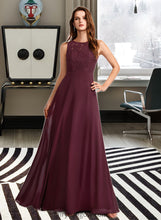 Load image into Gallery viewer, Daniela A-Line Floor-Length Bridesmaid Dress XXCP0013118