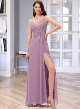 Load image into Gallery viewer, Britney A-Line Sweetheart Floor-Length Chiffon Bridesmaid Dress XXCP0013225