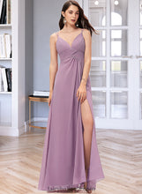 Load image into Gallery viewer, Britney A-Line Sweetheart Floor-Length Chiffon Bridesmaid Dress XXCP0013225