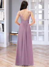 Load image into Gallery viewer, Britney A-Line Sweetheart Floor-Length Chiffon Bridesmaid Dress XXCP0013225