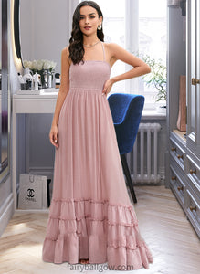 India A-LineSquareNecklineFloor-LengthBridesmaidDress#273611 XXCP0013300