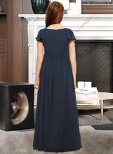 Load image into Gallery viewer, Paige A-LineScoopNeckFloor-LengthChiffonJuniorBridesmaidDress#253684 XXCP0013478