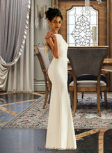 Load image into Gallery viewer, Madilyn Trumpet/Mermaid Scoop Neck Floor-Length Wedding Dress XXCP0013727