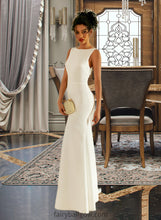 Load image into Gallery viewer, Madilyn Trumpet/Mermaid Scoop Neck Floor-Length Wedding Dress XXCP0013727