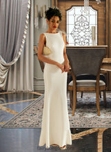 Load image into Gallery viewer, Madilyn Trumpet/Mermaid Scoop Neck Floor-Length Wedding Dress XXCP0013727