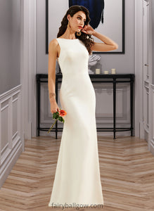 Kirsten Trumpet/Mermaid Floor-Length Wedding Dress XXCP0013762