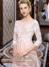 Load image into Gallery viewer, Setlla Scoop Neck Knee-Length Chiffon Wedding Dress XXCP0013805