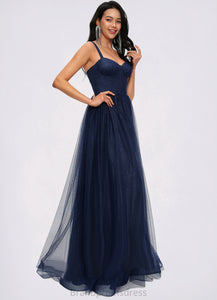 Adelyn Ball-Gown/Princess Sweetheart Floor-Length Tulle Prom Dresses XXCP0022198