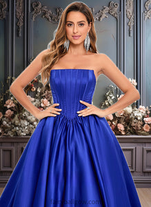 Hailee Ball-Gown/Princess Straight Floor-Length Satin Prom Dresses XXCP0025831