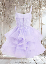 Load image into Gallery viewer, Henrietta Ball-Gown/Princess Sweetheart Short Tulle Homecoming Dress XXCP0025677