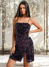 Load image into Gallery viewer, Anabel Bodycon Straight Short Sequin Homecoming Dress XXCP0025685