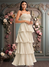 Load image into Gallery viewer, Christine A-line Sweetheart Floor-Length Chiffon Bridesmaid Dress XXCP0025762