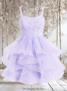 Henrietta Ball-Gown/Princess Sweetheart Short Tulle Homecoming Dress XXCP0025677