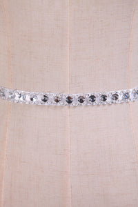 Pretty Satin Wedding/Evening Ribbon With Beading