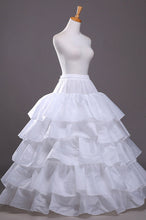 Load image into Gallery viewer, Women Floor-Length 5 Tiers Petticoats #1050