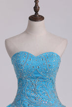 Load image into Gallery viewer, 2024 Ball Gown Sweetheart Quinceanera Dresses With Beading Tulle